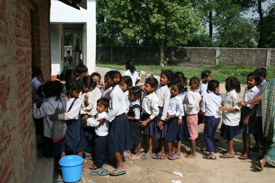 Madkø i køkkendøren