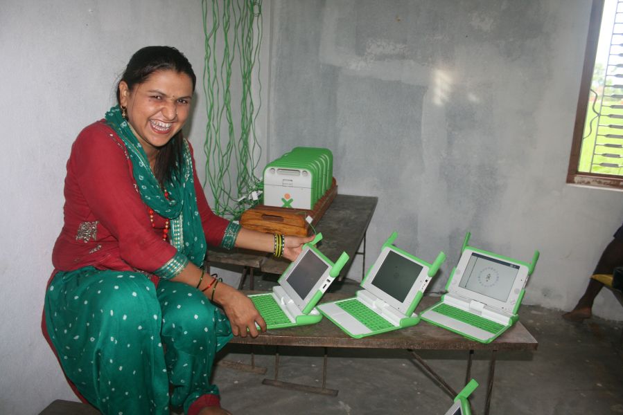 Menuka med de små bærbare