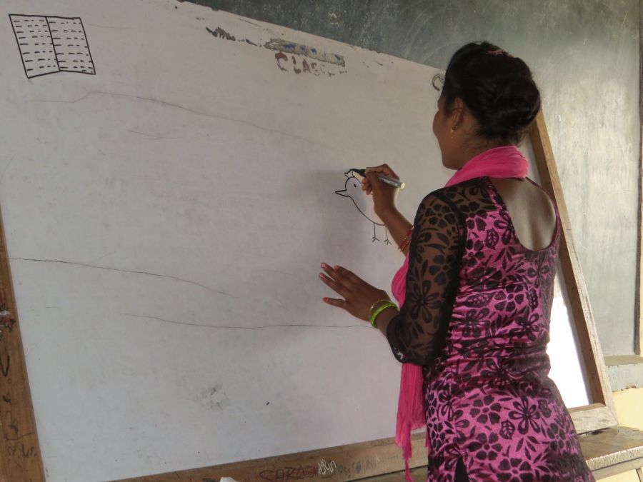 evaluering deltager tegner